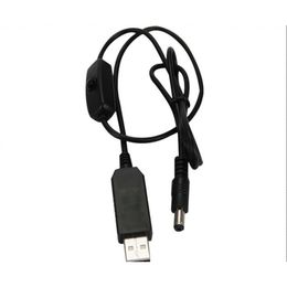 Adaptateur de connecteur de connecteur de bouchon d'alimentation de câble de charge de chargement USB vers DC vers DC pour le haut-parleur du routeur - Câble d'alimentation USB vers CC adapté à un