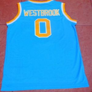 Université de Californie 0 Westbrook College Basketball porte en gros en gros de basket-ball confortable porte de magasins de magasinage en ligne Jersey 292i