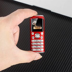 Unlcoked Super Mini K8 Botón pulsador Teléfono móvil Dual Sim Bluetooth Cámara Marcador 1.0 