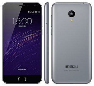 Téléphone portable intelligent d'origine MeiZu M2 débloqué 2 Go de RAM 16 Go de ROM Flyme MT6735 Android Quad Core 5.0 pouces 13.0MP LTE 4G téléphone pour votre vie