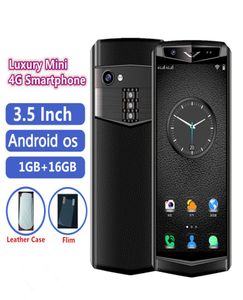 Déverrouillé Super Mini 4G LTE Android Smartphone Métal de luxe Métal 35 pouces Face ID Prise en charge de Google Play Dual Sim Card Téléphone mobile 4786089