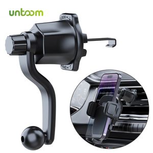 Untoom Car Air Vent Mount Extension Crochet 360 Degrés Rotation Universel 17mm Ball Head Base pour Voiture Air Outlet Phone Holder Stand