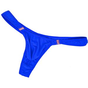 UNWE hommes renflement poche bouton sous-vêtements pour hommes Sexy chaud érotique Gay String G String grande taille M L XL