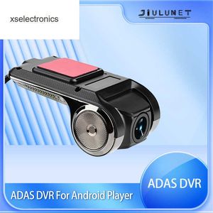 Mise à jour de l'enregistreur de conduite JIULUNET pour lecteur DVD de voiture Android Navigation Full HD DVR de voiture USB ADAS Dash Cam avec carte TF 32 Go 128 Go DVR de voiture