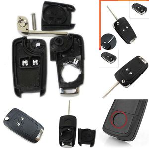 Mise à niveau, 1 pièce, télécommande universelle de voiture, 2 boutons, coque de clé de remplacement, Vauxhall Opel Astra Insignia