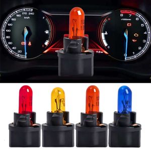 Actualización T5 B8.5d luces LED para coche paneles de instrumentos bombillas de baja potencia 5050 SMD lámpara de interruptor de tablero de automóvil 12V luz indicadora 10 Uds