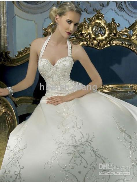 corset top wedding dress