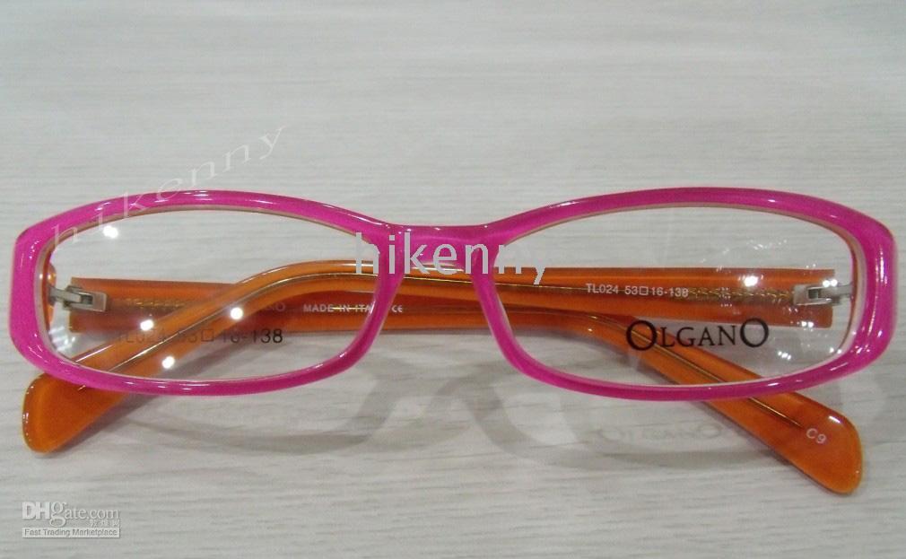 Womens Eyeglass Frames Vogue New Eye Glasses Hot Pink Color Full Frame