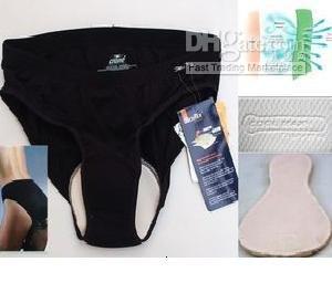 Wholesale Coolmax Padded Cycling Bike Riding Underwear Briefs Designed for ladies, Black