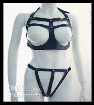 10Pcs Lot FREE EMS Sex Toy Leather Female Bondage Restraint Top & Thong 10Pcs Lot FREE EMS Sex Toy Leather Female Bondage Restraint Top & Thong