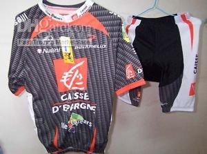 Wholesale CAISSE D`EPARGNE CYCLING CYCLING JERSEYS+SHORTS SZ XXL
