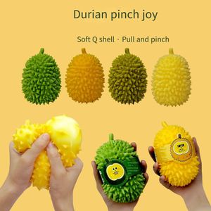 Jouet de décompression UPS Durian, soulage la pression, pincement, musique, fruits pour enfants, pause-main, pas pourri, décompression, boule de tofu