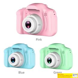 UPS Enfants Caméra Enfants Mini Appareil Photo Numérique Mignon Dessin Animé Cam 13MP 8MP SLR Caméra Jouets pour Cadeau D'anniversaire 2 Pouces Écran Cam Prendre Des Photos