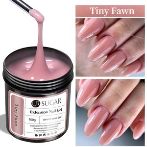 UR SUGAR 150g Vernis à ongles rapide acrylique cristal nu UV dur tremper LED ongles Art Construction Vernis 240219