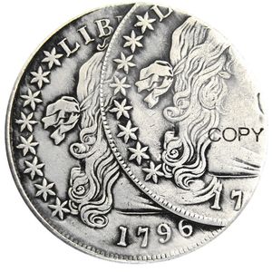 EE. UU. 1876/1879 Trabajo de d￳lar comercial Craft Copia plateada Copia Silver Moned Brasa Ornamentos de decoraci￳n del hogar Accesorios