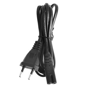 US EU plug 2-Prong Universal AC Wall Power Cable Cord Adapter Lead pour XBOX PS1 PS2 PS3 Slim PS4 SEGA PSP FAST SHIP