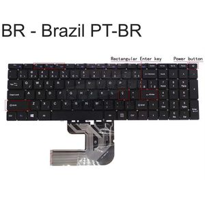 Clavier américain français AZERTY Brésil pour claviers d'ordinateurs portables Teclast F15S BMAX x15 États-Unis États-Unis Anglais Brésilien PT-BR Disposition HKD230812