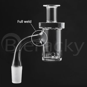 Banger à quartz biseauté à bord biseauté aux États-Unis avec sculpture sur quartz Carb Cap Perles Terp 10/14 / 18mm Mâle Femelle Pour Bongs À Eau En Verre