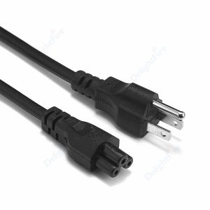 Cable de alimentación de EE. UU. 3 PIN PRONG C5 Cloverleaf Cable de alimentación de USA 1.2M 4 pies para adaptadores de CA portátil portátil LG LCD Televisions