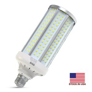 Ampoule LED en forme de maïs, équivalent à 500 W, 60 W, 6 600 lumens, 6 000 K, grande surface, lumière du jour froide, blanc E26/E27, base moyenne, adaptée pour un garage, un entrepôt, un intérieur ou un extérieur.