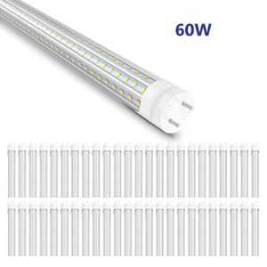 US STOCK T8 LED Tubes Light G13 D Shaped 4FT 60W Cold White Leds Tube lights Transparent Cover Shop Garage Office Lighting