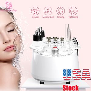 USA STOCK 3 en 1 diamant Microdermabrasion Dermabrasion Machine rajeunissement de la peau acné supprimer Machine équipement de beauté