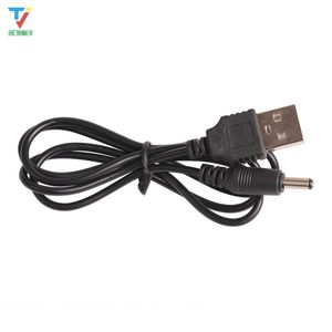 USB 2.0 A TIPO MACHO A 3.5 mm DC Enchufe de alimentación Dispositivo electrónico estéreo Barril Conector rápido 5V Cable 60cm