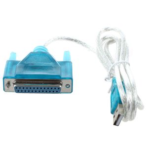 Câble d'imprimante parallèle USB 2.0 vers DB25 femelle, 1.5m, IEEE 1284, 12Mbps, pour ordinateurs, ordinateurs portables