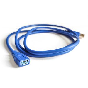 Câble d'extension USB 3.0 mâle à femelle cordon de synchronisation de données haute vitesse 5 Gbps taux jusqu'à 1.5 M ligne appliquer tous les périphériques