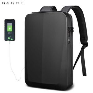 Usb BANGE sac à dos d'affaires pour hommes antivol sac d'ordinateur grande capacité 15.6 pouces sac à dos pour ordinateur portable hommes élégant étanche 202211