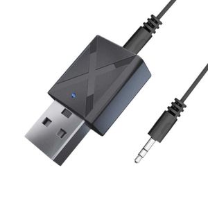 Transmetteur USB Bluetooth 3.5 récepteur deux-en-un, adaptateur audio sans fil, Bluetooth 5.0, pour ordinateur TV