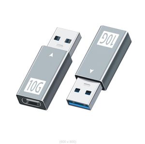 Adaptador USB C de transferencia OTG tipo C macho a USB3.1 hembra 10GB convertidor de conector para PC portátil accesorios de teléfono móvil