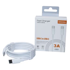 3A PD Type C pour taper C Câbles Câbles de données micro USB Fast Charge pour les smartphones Android Samsung Huawei