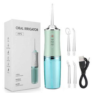 Irrigateur dentaire électrique USB, irrigateur buccal, jet d'eau à impulsion haute fréquence, Jet d'eau dentaire Portable pour nettoyeur de dents buccales 230202