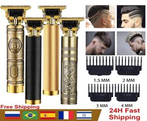 USB Electric Hair coup de coupe machine rechargeable Cut Clipper Man Shaver Trimmer For Men Barber Professional Beard Trimmers 2203031526975