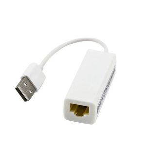 Adaptador Ethernet USB 10/100Mbps Tarjeta de red RJ45 Tipo C USB C LAN para MacBook Windows Cable de Internet con cable