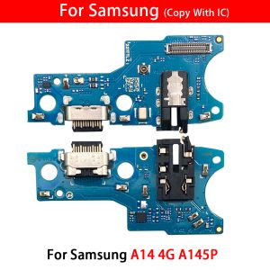 USB Flash Charging Board Module Dock Pilk Charger Câble flexible pour Samsung A14 4G A145P PORT PORT CONNECTION PIÈCES DE REMPLACEMENT