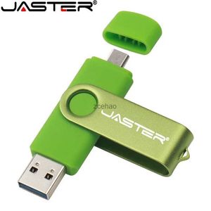 Unidades flash USB JASTER TYPE-C Unidad flash USB de alta velocidad OTG Pen Drive 256 GB 128 GB 64 GB Memoria USB 32 GB Pendrive Flash Disk para Android Micro/PC