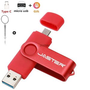 Clés USB JASTER USB 2.0 OTG clé USB téléphone intelligent tablette PC 4GB 8GB 16GB 32GB 64GB clés USB OTG capacité réelle clé USB