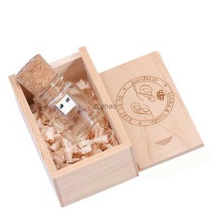 Clés USB Coffret cadeau photographie clé USB 2.0 clé USB personnalisée gratuite clé USB bouteille à dérive 64 Go/32 Go capacité réelle disque U