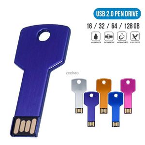 Clés USB Clé USB forme clé USB clé USB en métal 4GB 8GB 16GB 32GB 64GB 128GB 256GB clé USB clé USB flash usb disk pen drive