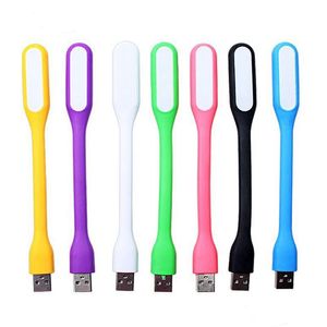 Gadgets USB Gros Mini LED Livre Lumière Été Flexible Pliable LED Lampe Banque D'alimentation Ordinateur Portable 5V 1.2W Drop Livraison Comput Otof8