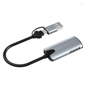 Hubs USB Carte de capture vidéo HD Mi-Compatible Grabber Box pour enregistreur de caméra de jeu Enregistrement en direct en direct Sn Drop Delivery Ordinateurs Dhtyr