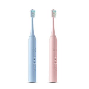 Brosse à dents électrique USB, musique, Massage par Vibration, blanchiment des cheveux doux, brosse à dents à quatre vitesses pour enfants