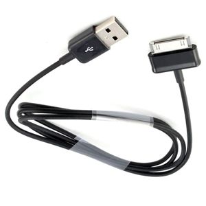 Câble adaptateur de synchronisation de Charge USB, 1m, pour tablette Samsung Galaxy Tab 2 3 P3110 P3100 P5100 P5110 P6800 P7500 N8000 P1000