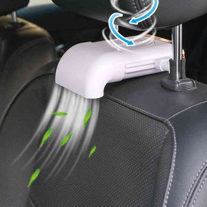 USB arrière 5V pliable 3 types de vitesse du vent réglable silencieux Gale refroidisseur siège de voiture arrière ventilateur de refroidissement ensemble
