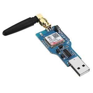 Module GPRS SIM800C série USB vers GSM avec etooth Sim900a, contrôle par ordinateur, appel avec antenne Bwtrn, livraison gratuite