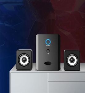 USB Wired Combination Speakers Desktop Laptop Sound Box Bass Bass Music Player Subwooferphones Computer 3pcsset1576552