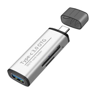 USB 3.0 Multi-función Tipo-c otg Lector de tarjetas sd tf Computadora Android Teléfono móvil Multi-funcional USB3.0 Hub