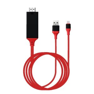 Câble adaptateur compatible USB31 à HDMI pour 2024 Téléphone mobile 4K à la télévision Même écran haute définition Type-C à HDMI Câble compatible HDMI